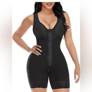Elegant Black Shapewear Bodysuit